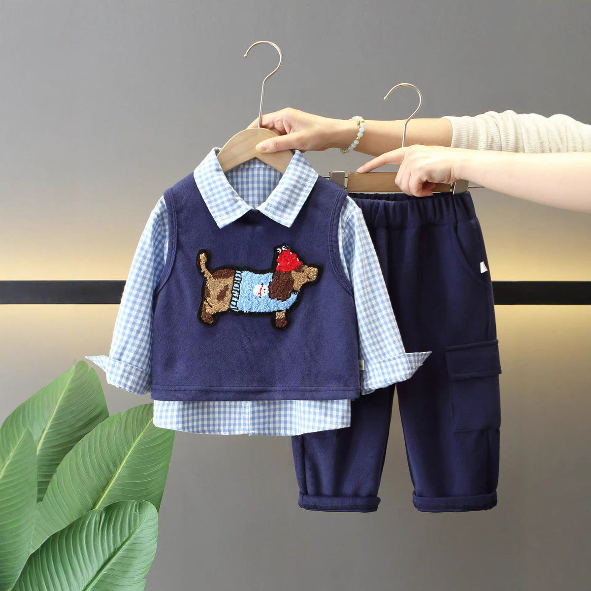 Boys Spring Autumn Casual Suit Set