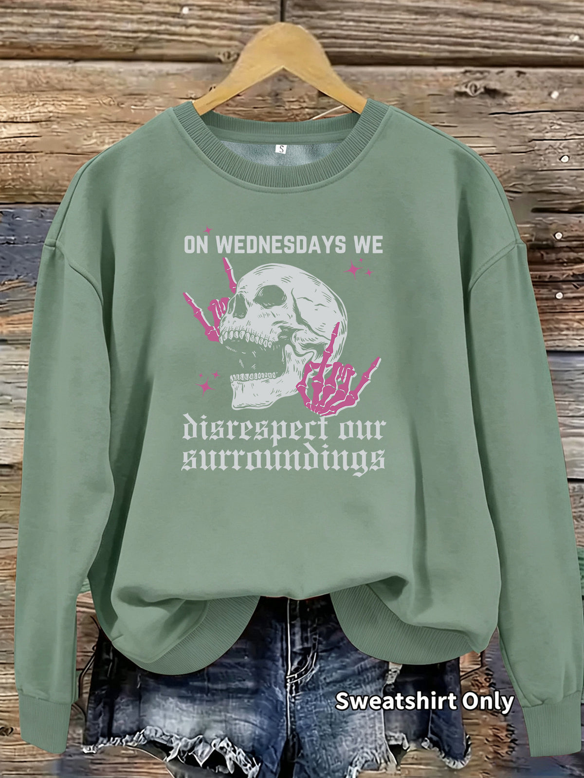 Bottom long sleeved fleece hoodie