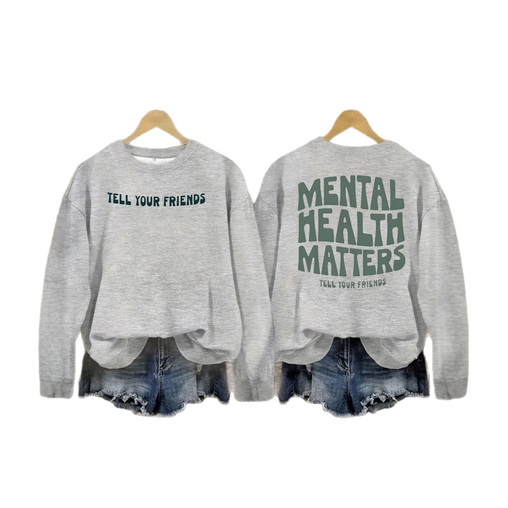 Hoodie letter print