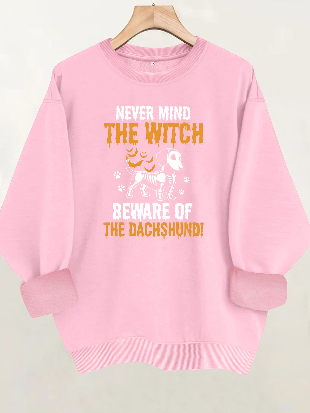 Round neck fleece hoodie