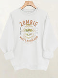Long sleeved shirt with fleece hoodie