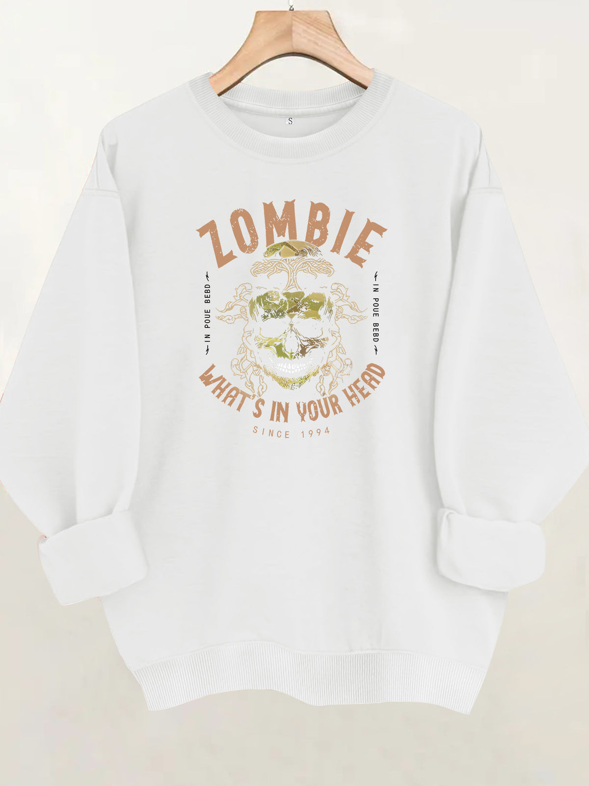 Long sleeved shirt with fleece hoodie