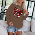 Round neck fleece hoodie