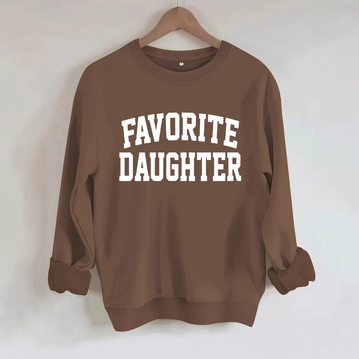 Letter printed loose women's hoodie