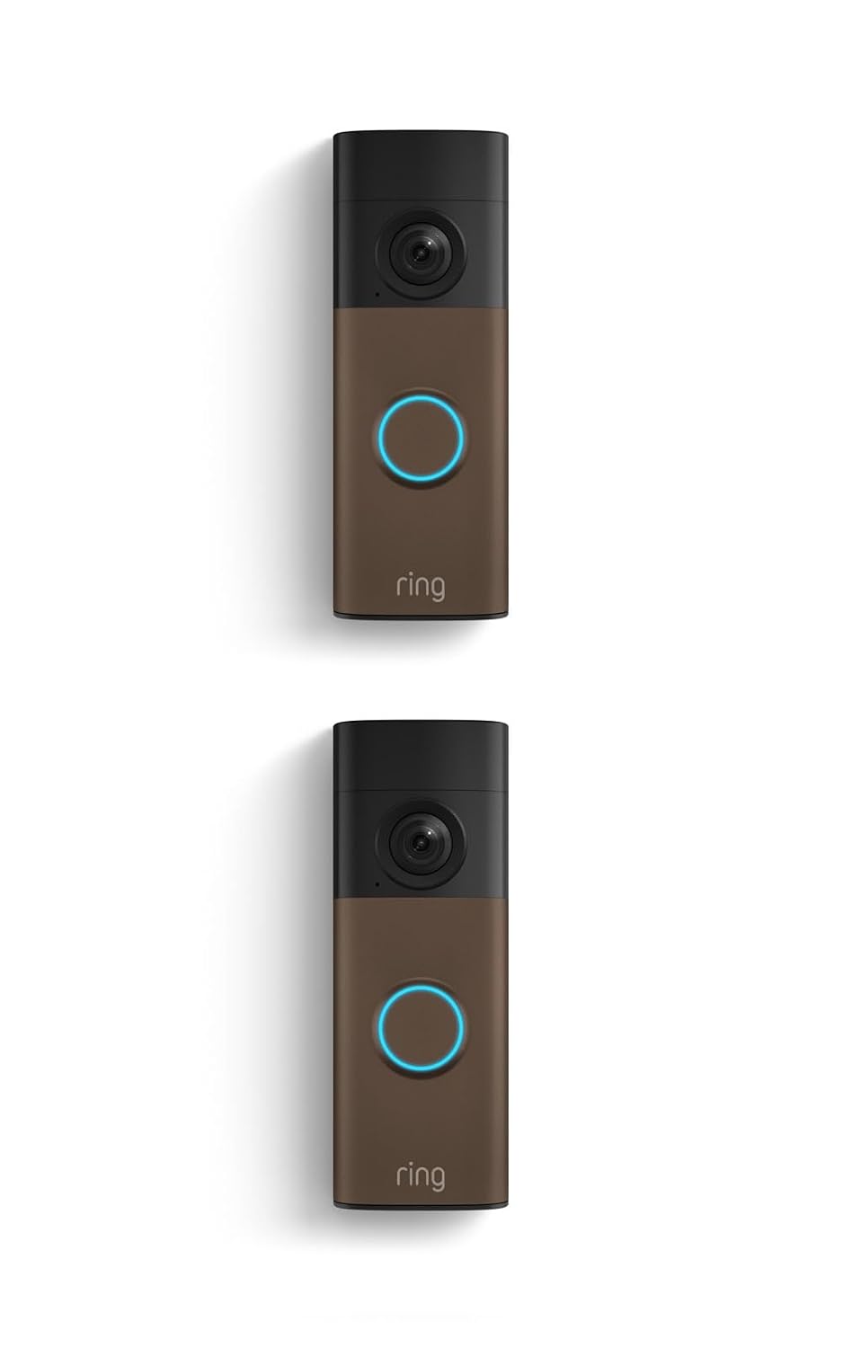 Ring Battery Doorbell 2K (newest model) Retinal 2K with wide-angle video, up to 6x Enhanced Zoom, Two-Way Talk, and Built-In Battery, Speckled Gray