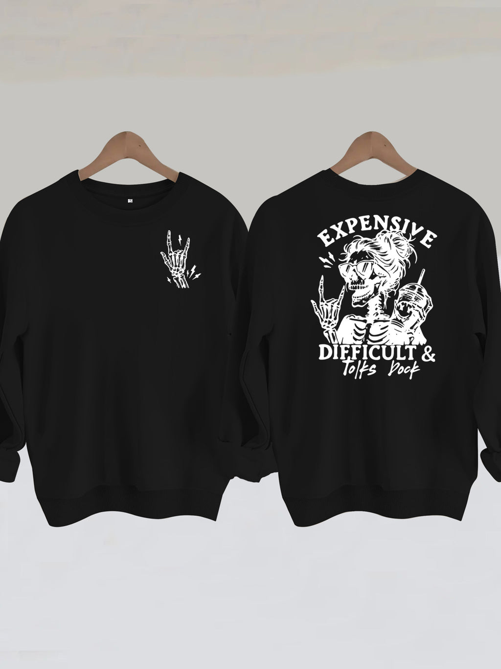 Long sleeved shirt with fleece hoodie