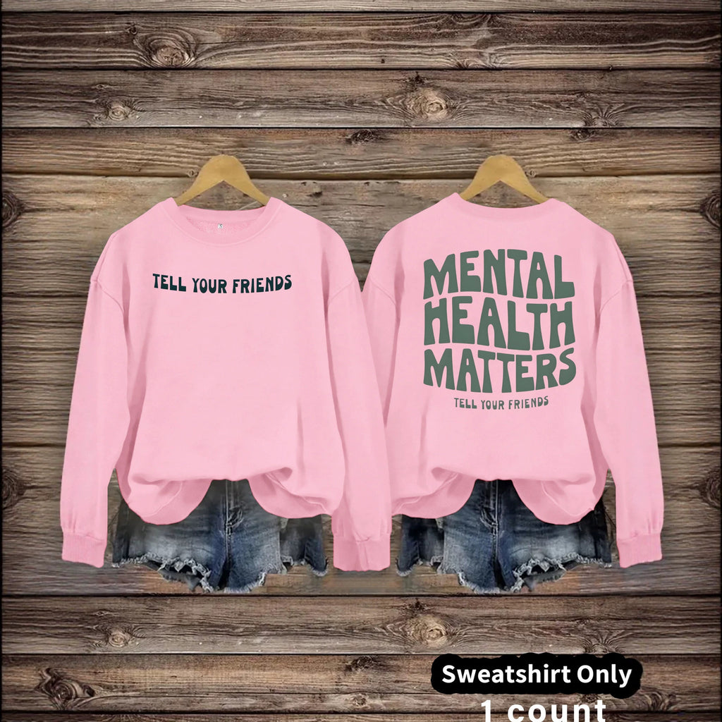 Hoodie letter print