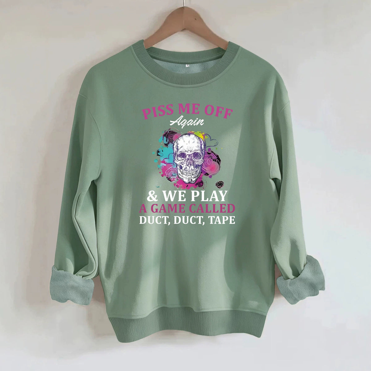 Long sleeved fleece hoodie