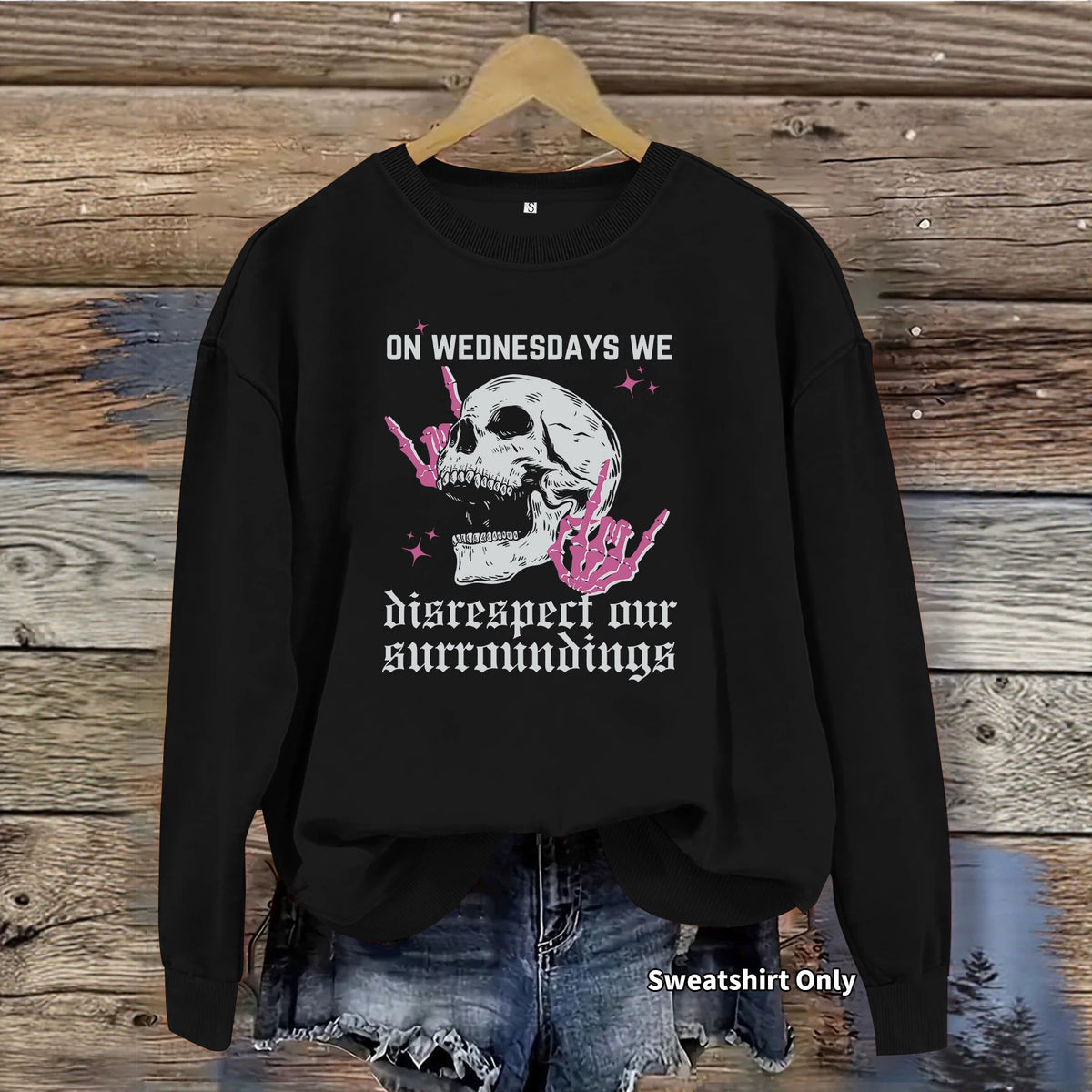 Bottom long sleeved fleece hoodie