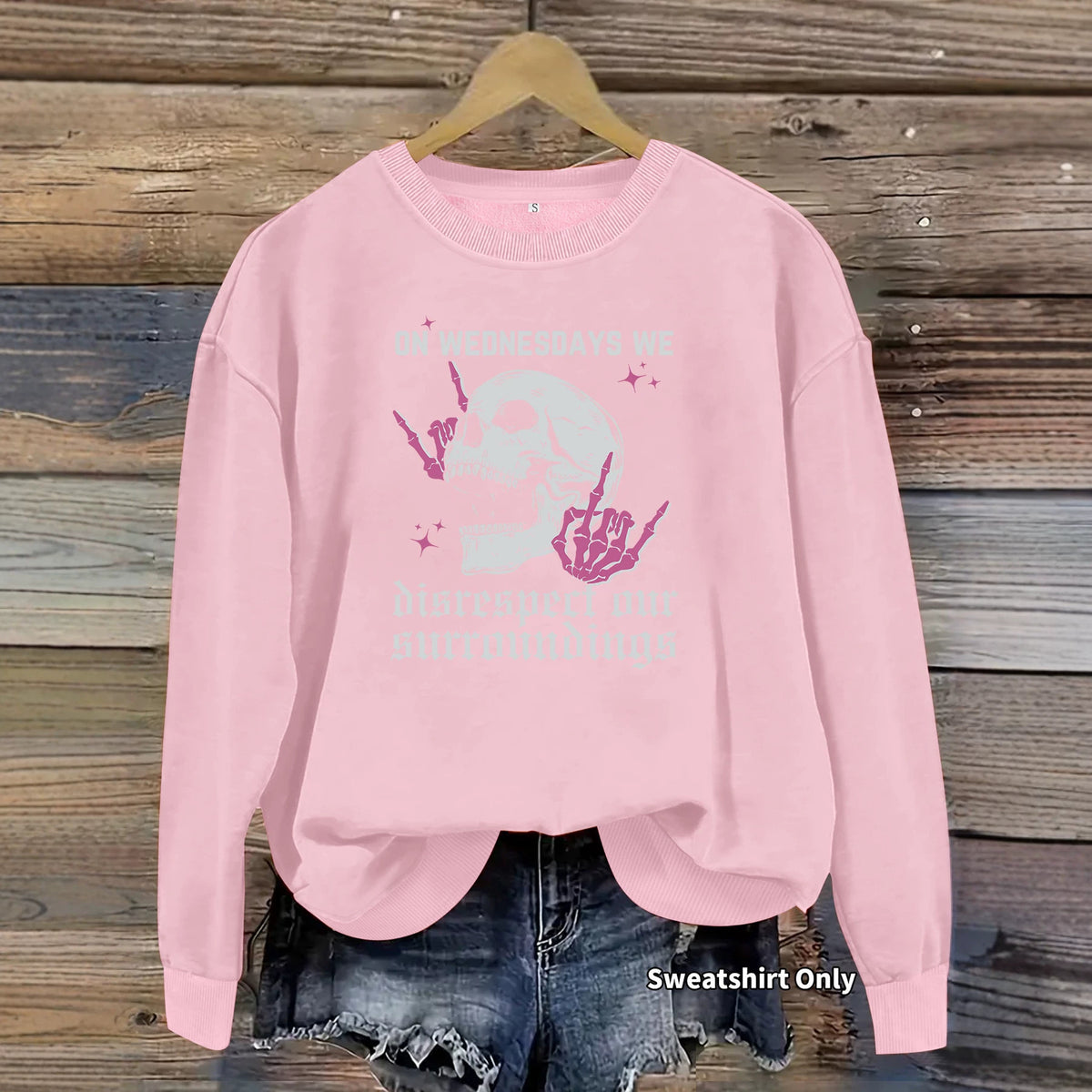 Bottom long sleeved fleece hoodie