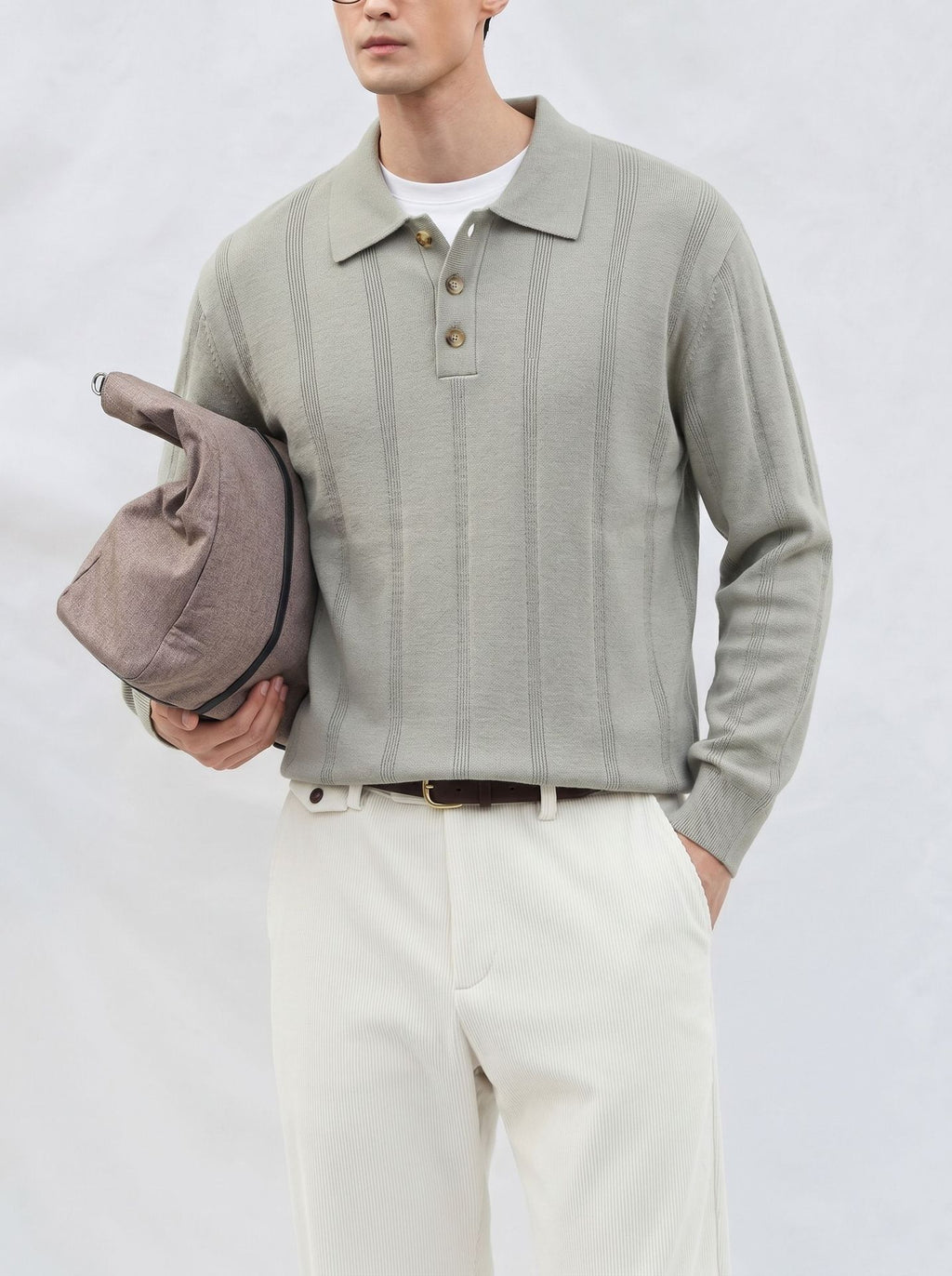 Long sleeved T-shirt for men