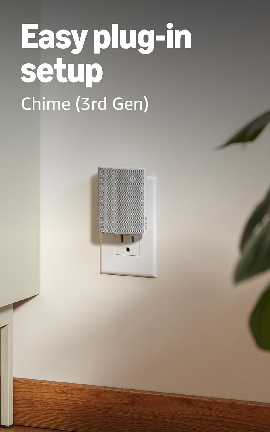 Ring Battery Doorbell 2K (newest model) Retinal 2K with wide-angle video, up to 6x Enhanced Zoom, Two-Way Talk, and Built-In Battery, Speckled Gray