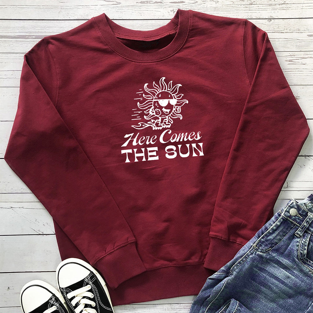 Here Comes The Sun Sun Pulley Hoodie
