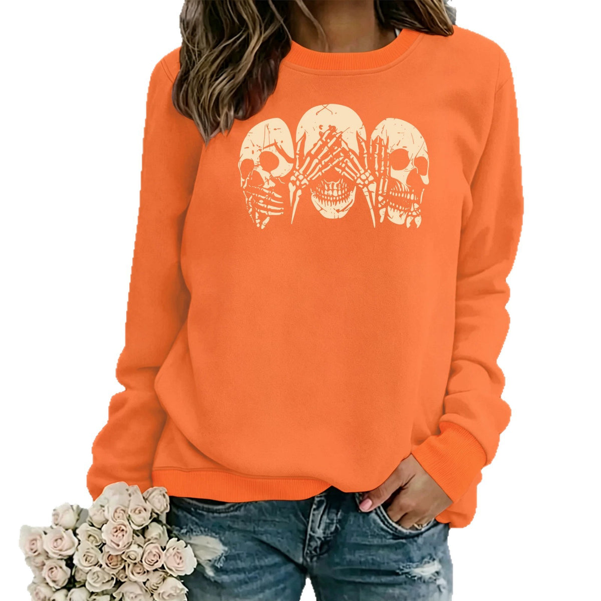 Bottom long sleeved fleece hoodie