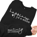 Round neck fleece hoodie for women