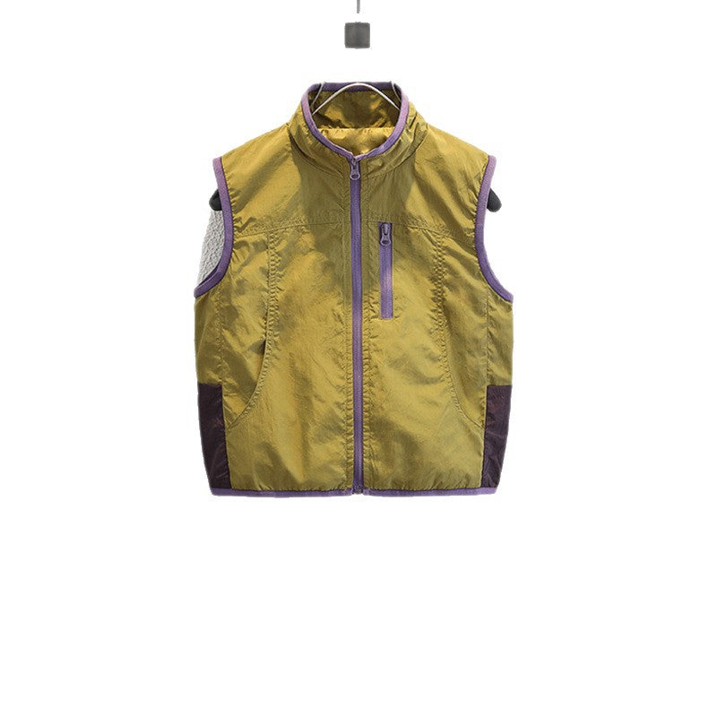 Boys Fashion Casual Sleeveless Vest Autumn Spring Outerwear