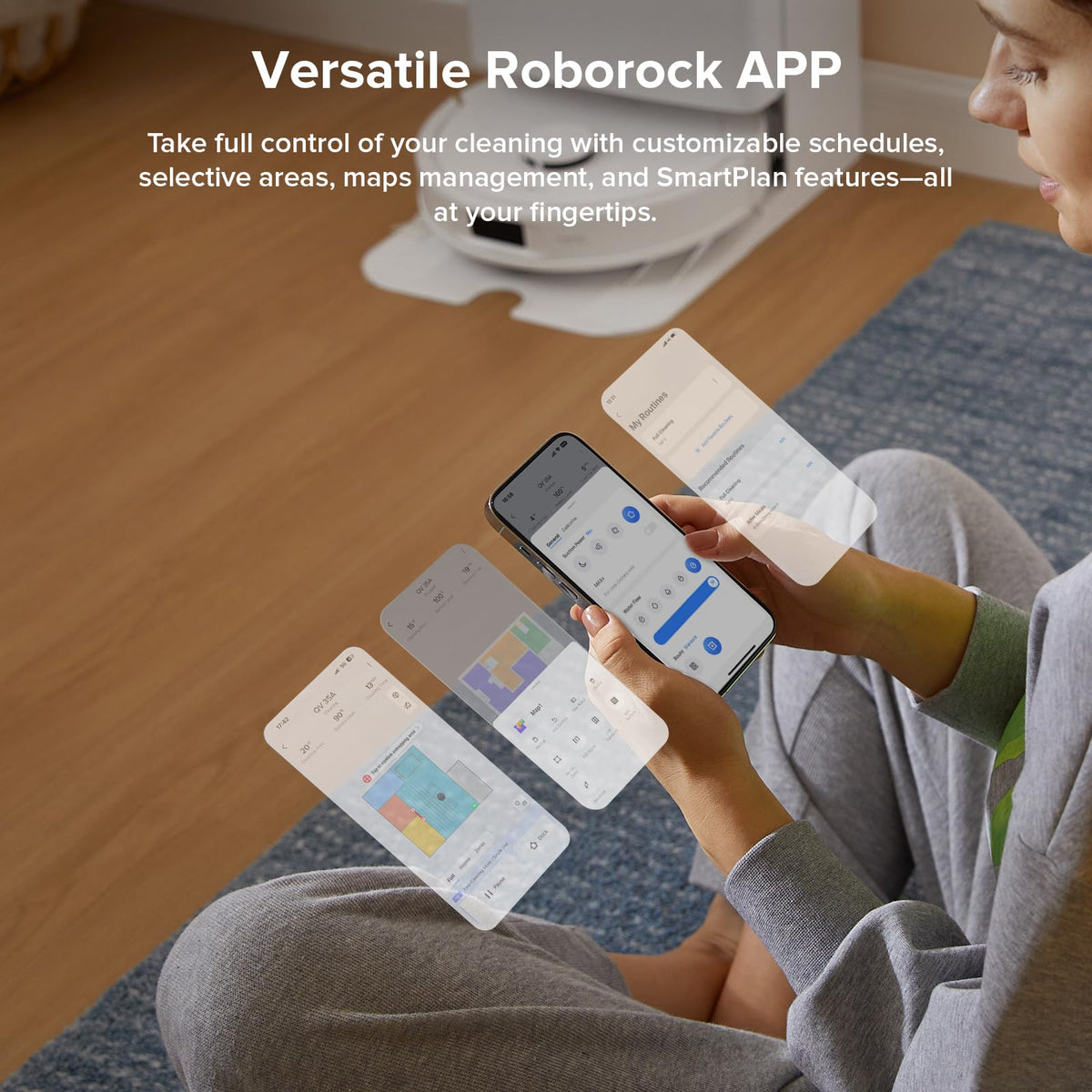 roborock 2026 New Qrevo S Pro Robot Vacuum and Mop, 18,500Pa Suction