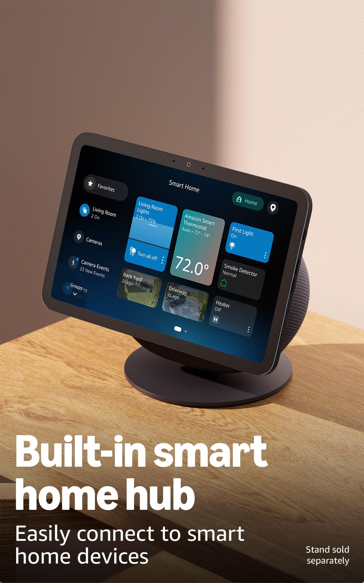 Amazon Echo Show 11 (newest model), Vibrant Full-HD 11" display with more viewing area and spatial audio, Designed for Alexa+, Graphite