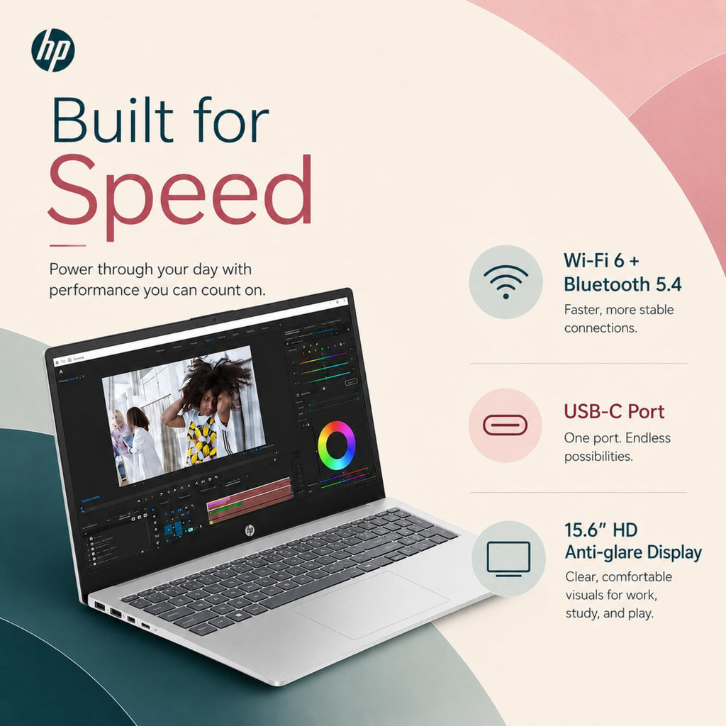 HP Ultrabook 15, 32GB RAM, 640GB Storage, Intel Core, Office 365, no Mouse
