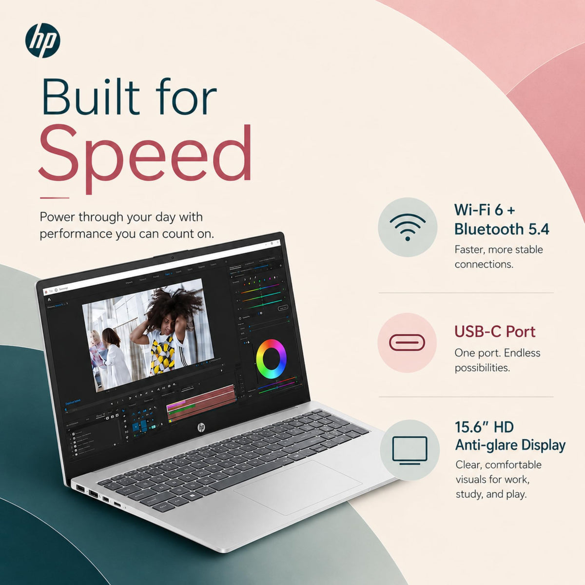HP Ultrabook 15, 32GB RAM, 640GB Storage, Intel Core, Office 365, no Mouse