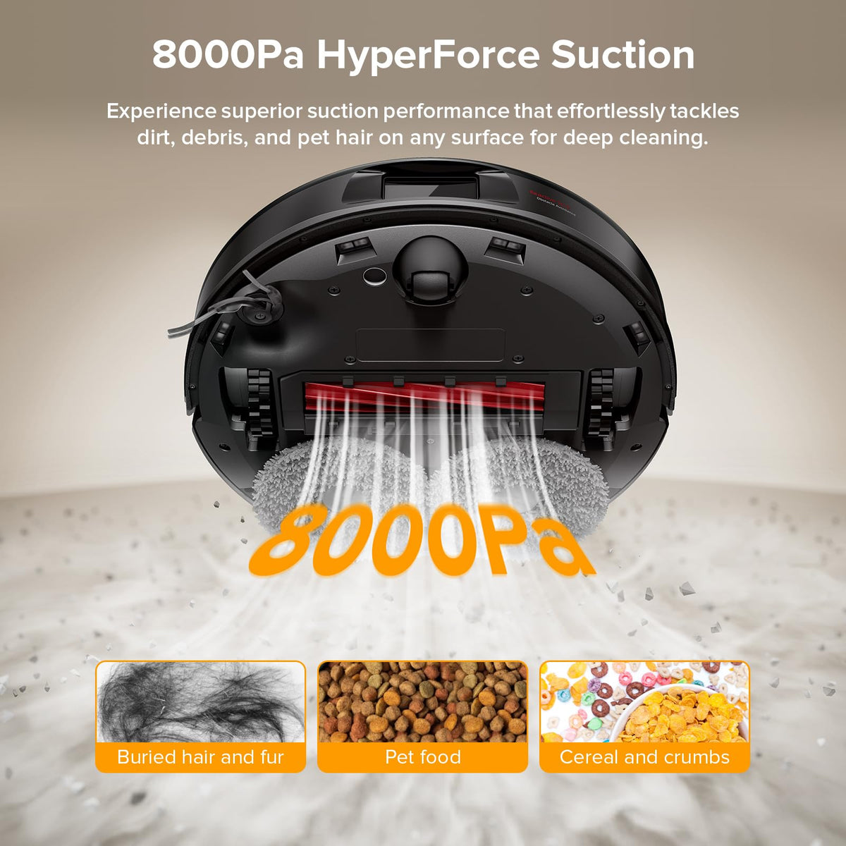 roborock 2026 New Qrevo S Pro Robot Vacuum and Mop, 18,500Pa Suction