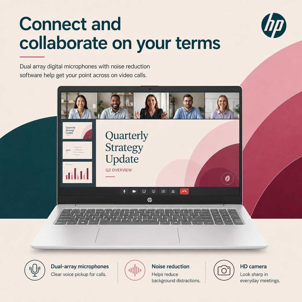 HP Ultrabook 15, 32GB RAM, 640GB Storage, Intel Core, Office 365, no Mouse