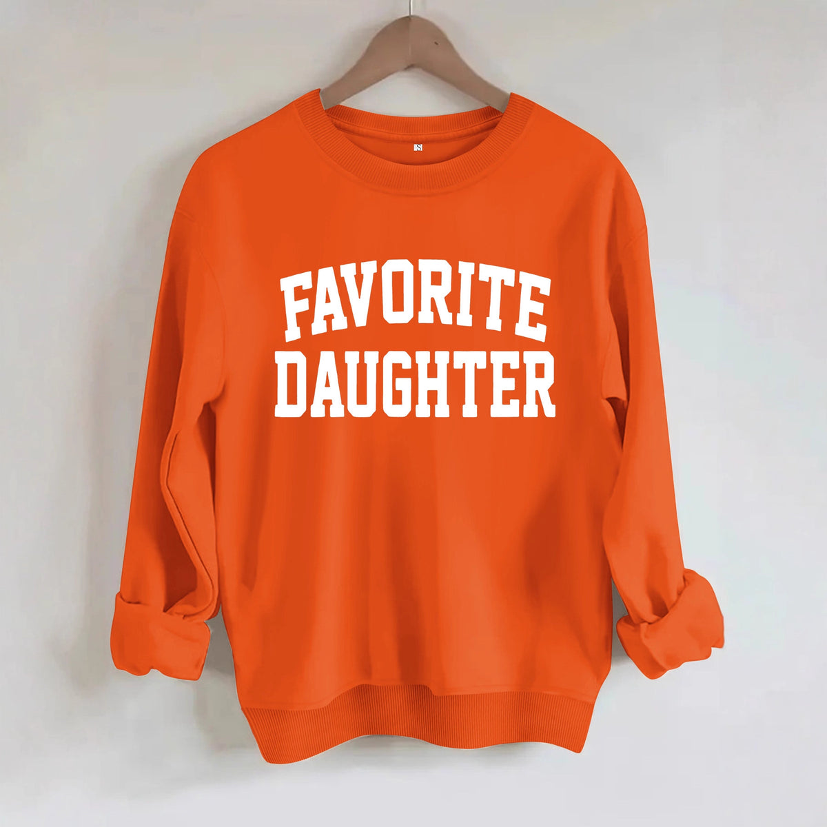 Letter printed loose women's hoodie