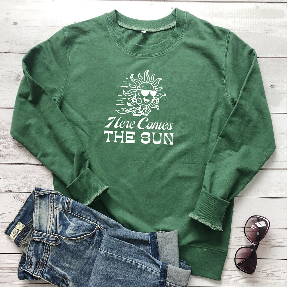 Here Comes The Sun Sun Pulley Hoodie