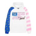 Print Heavyweight Oversized Raglan Sleeve Women's Pullover Hoodie