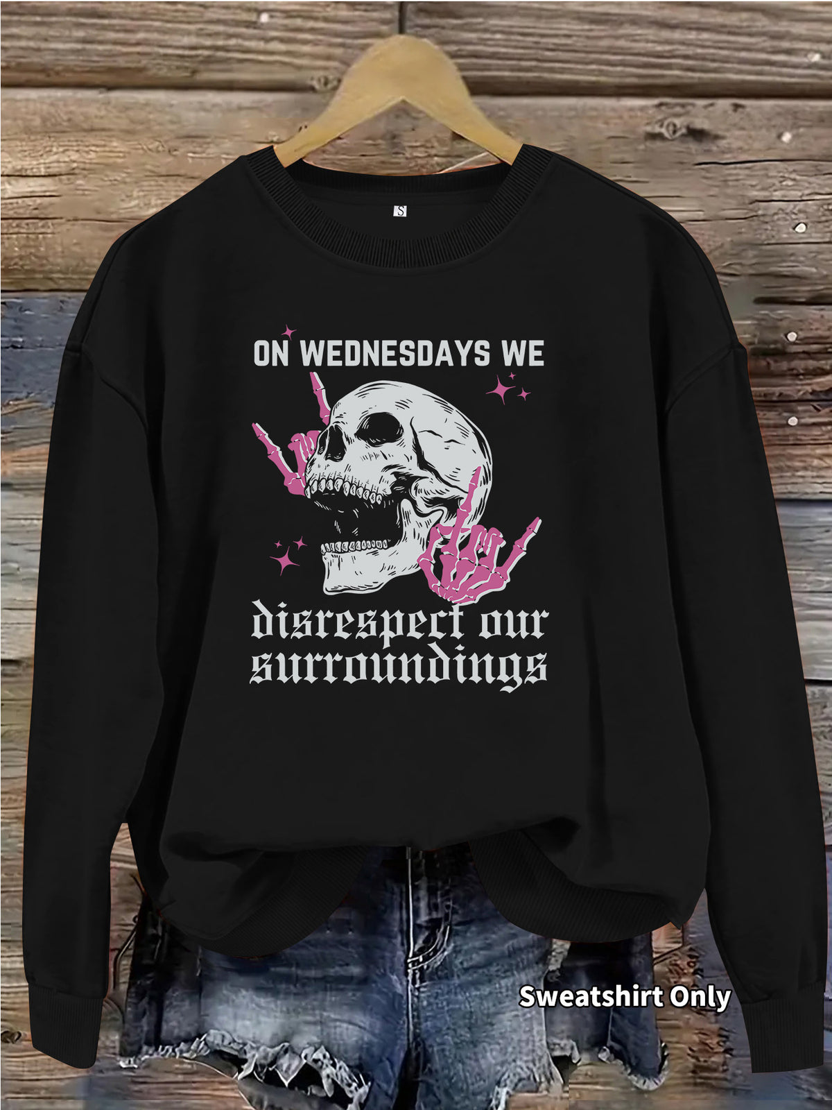 Bottom long sleeved fleece hoodie