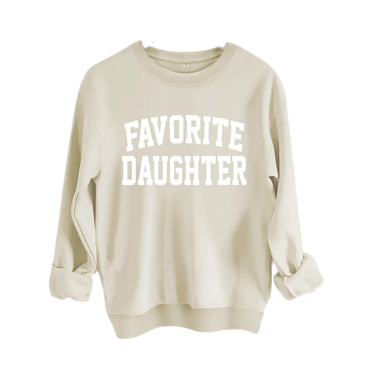 Letter printed loose women's hoodie