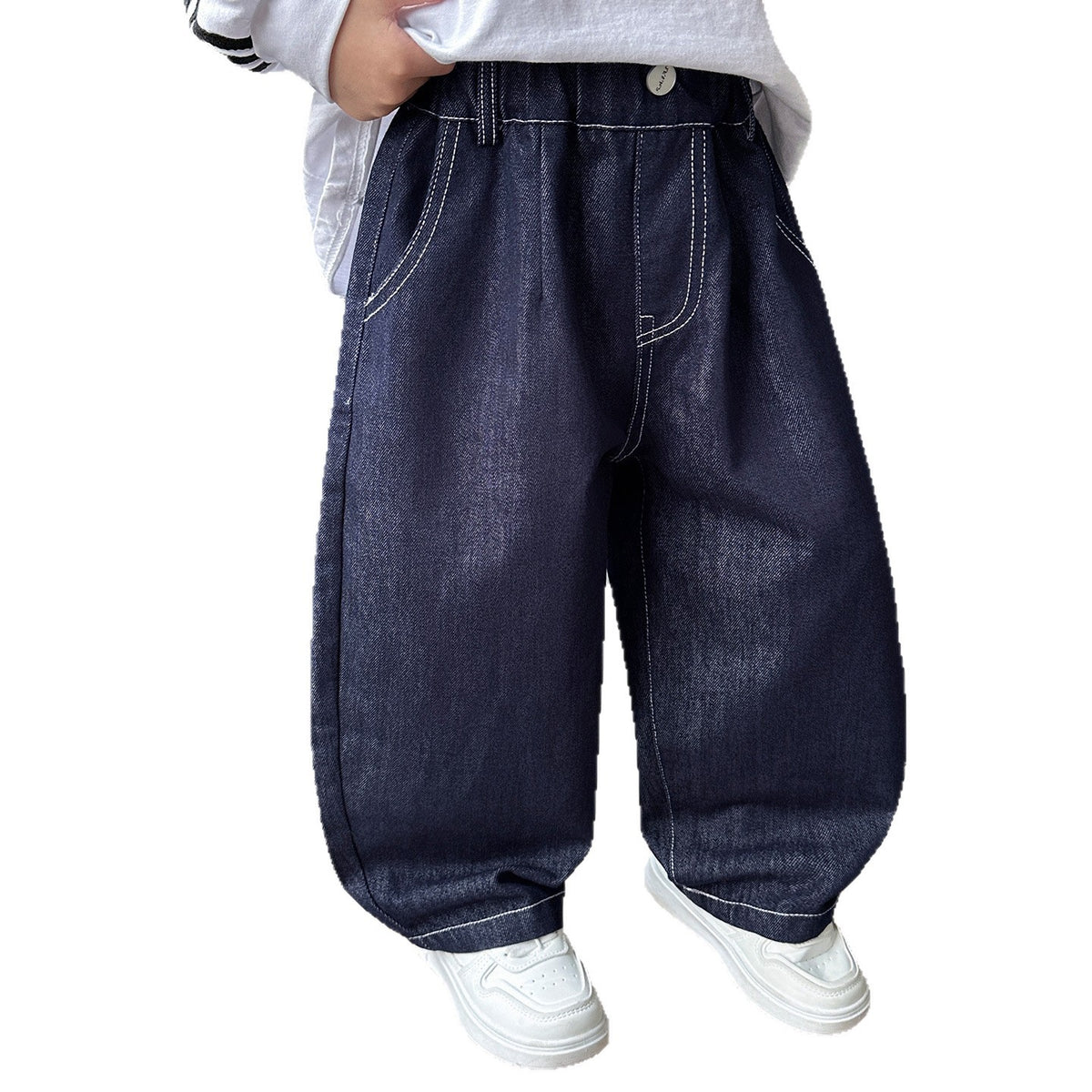 Boys' Casual Straight Leg Denim Pants