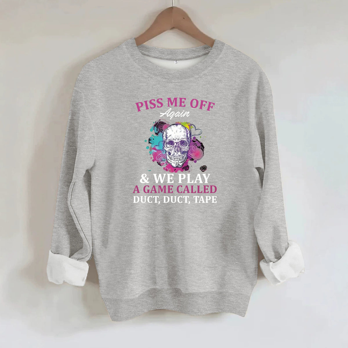 Long sleeved fleece hoodie