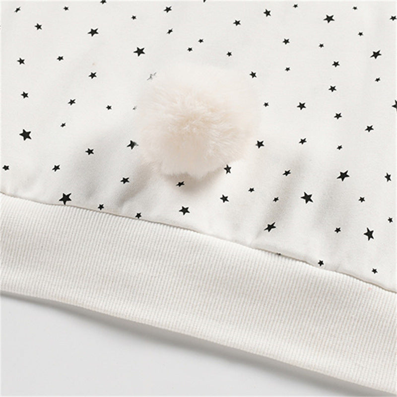 Starry Sky Ears Hooded Hoodie