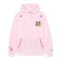 Leopard Print Number Patch Drop Shoulder Oversized Casual Hooded Pullover Sweatshirt for Women