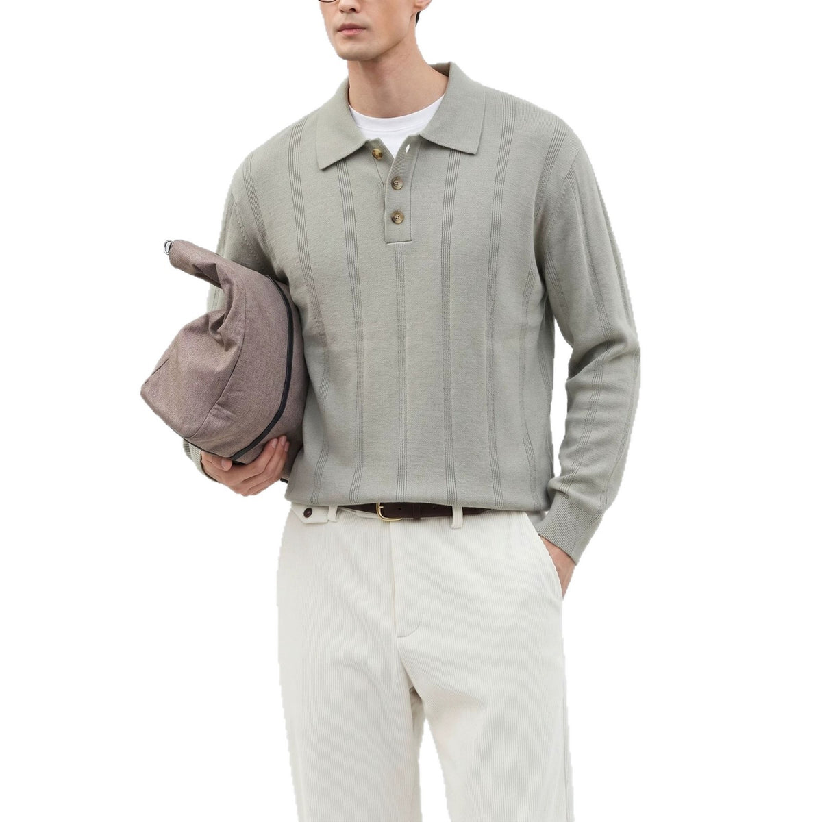 Long sleeved T-shirt for men