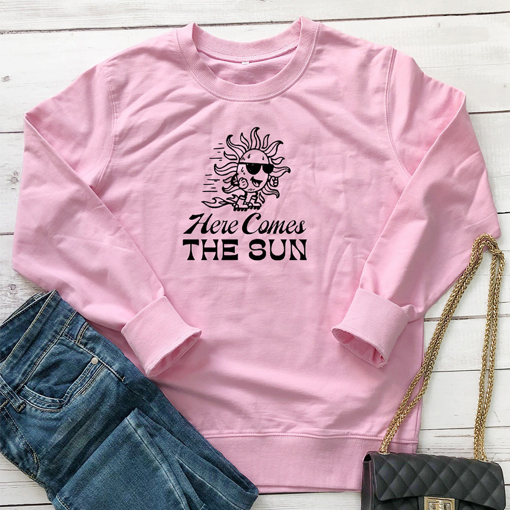 Here Comes The Sun Sun Pulley Hoodie