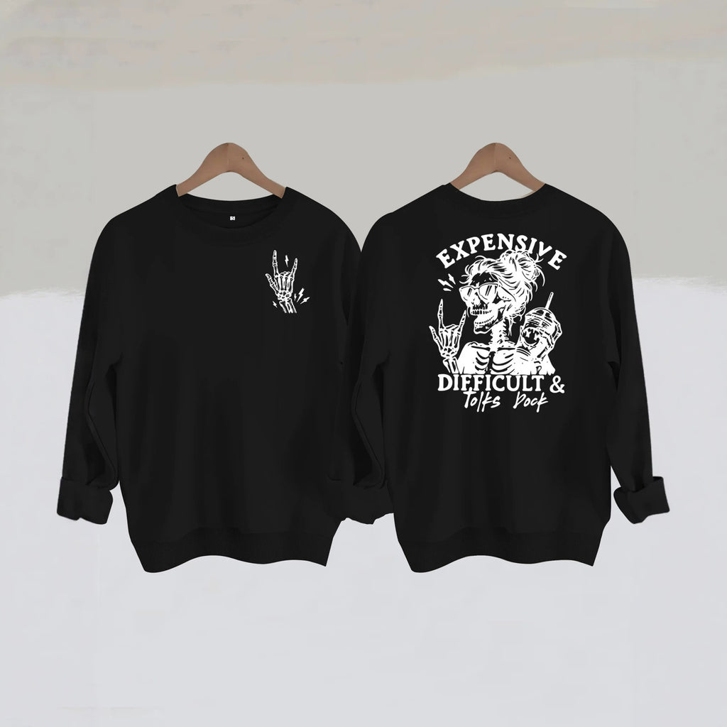 Long sleeved shirt with fleece hoodie