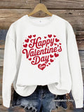 Round neck long sleeved sweater sweatshirt