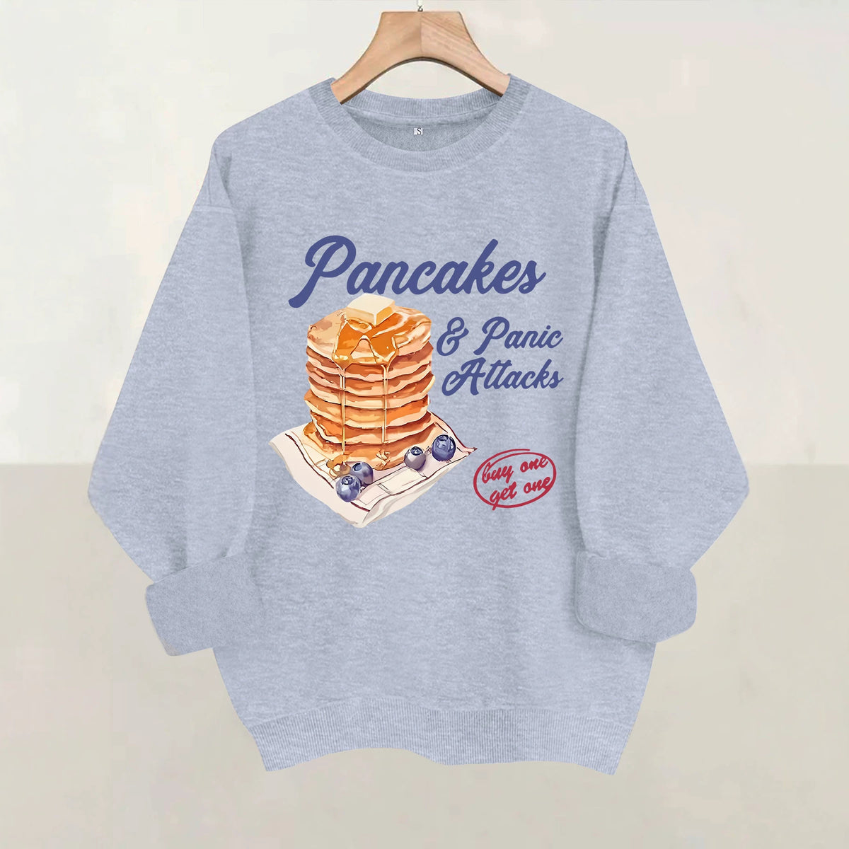 Long sleeved shirt with fleece hoodie