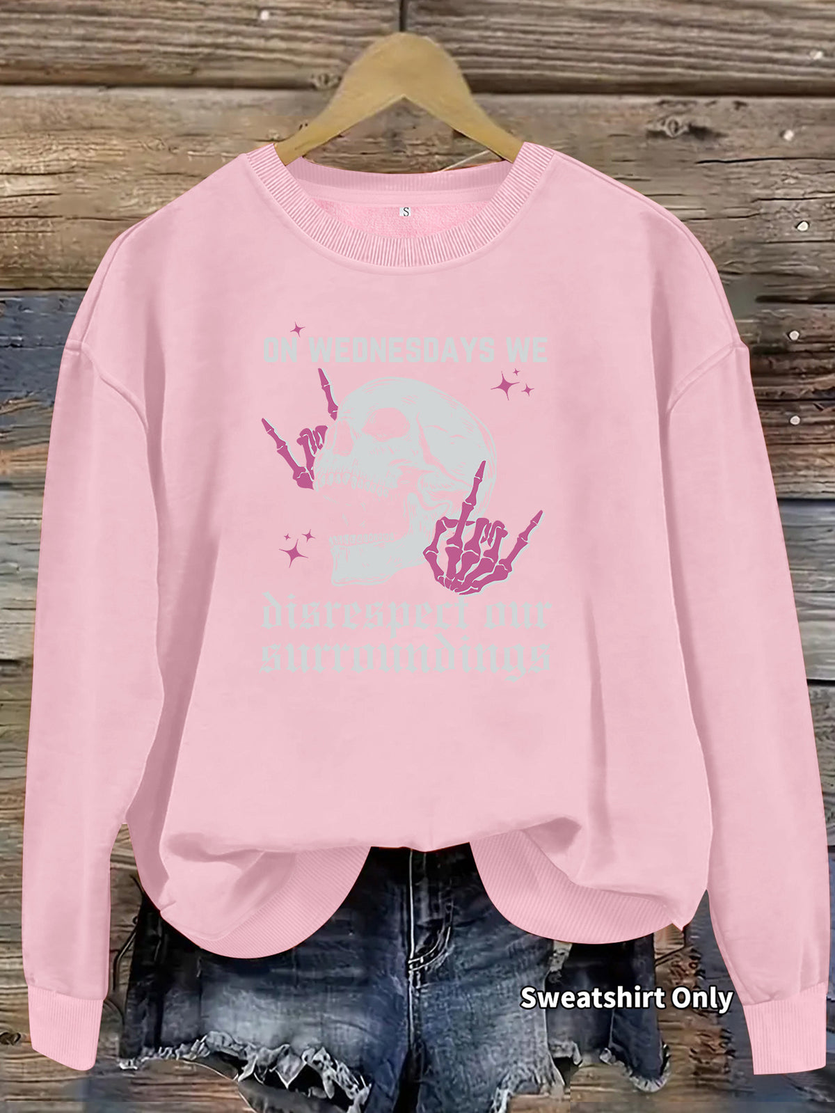 Bottom long sleeved fleece hoodie