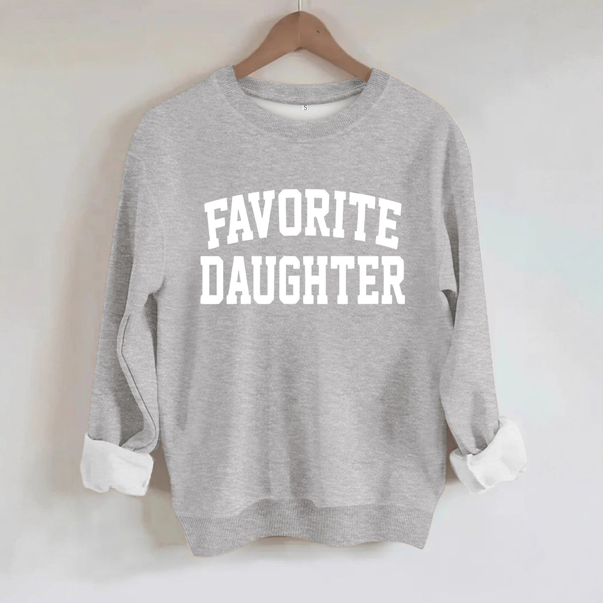 Letter printed loose women's hoodie