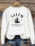 Round neck fleece hoodie