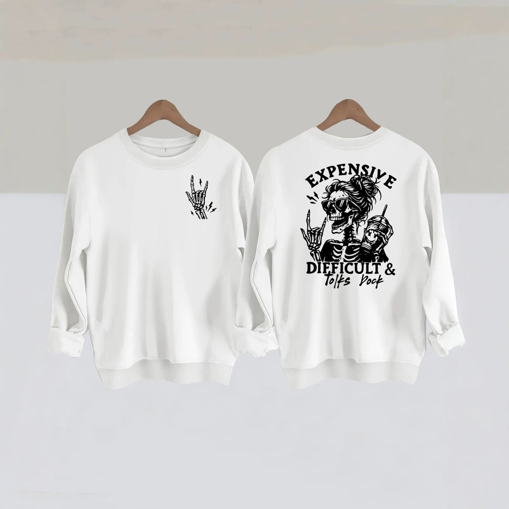 Long sleeved shirt with fleece hoodie