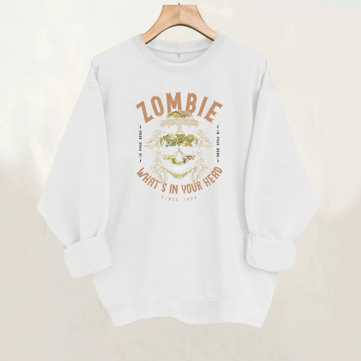 Long sleeved shirt with fleece hoodie