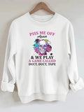 Long sleeved fleece hoodie