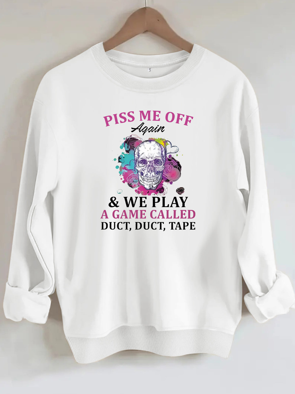 Long sleeved fleece hoodie