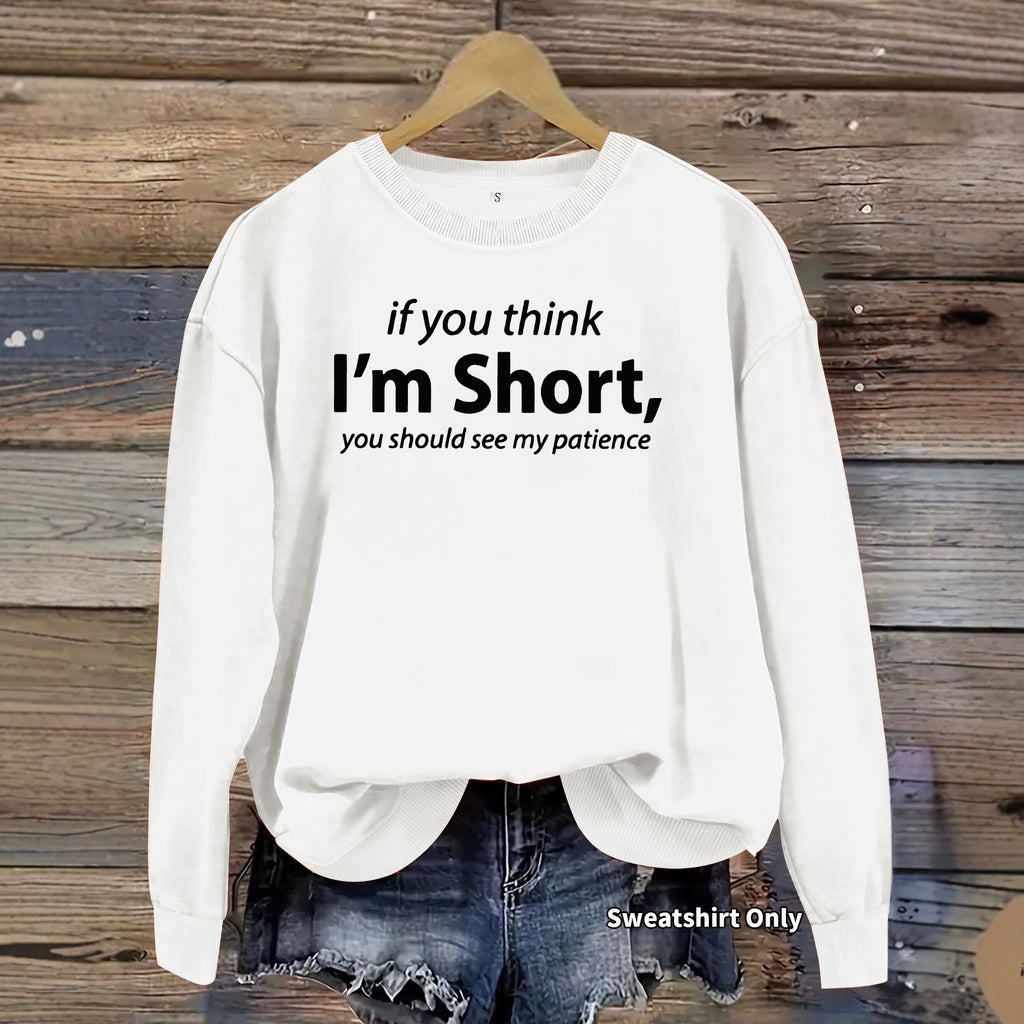 Round neck fleece hoodie