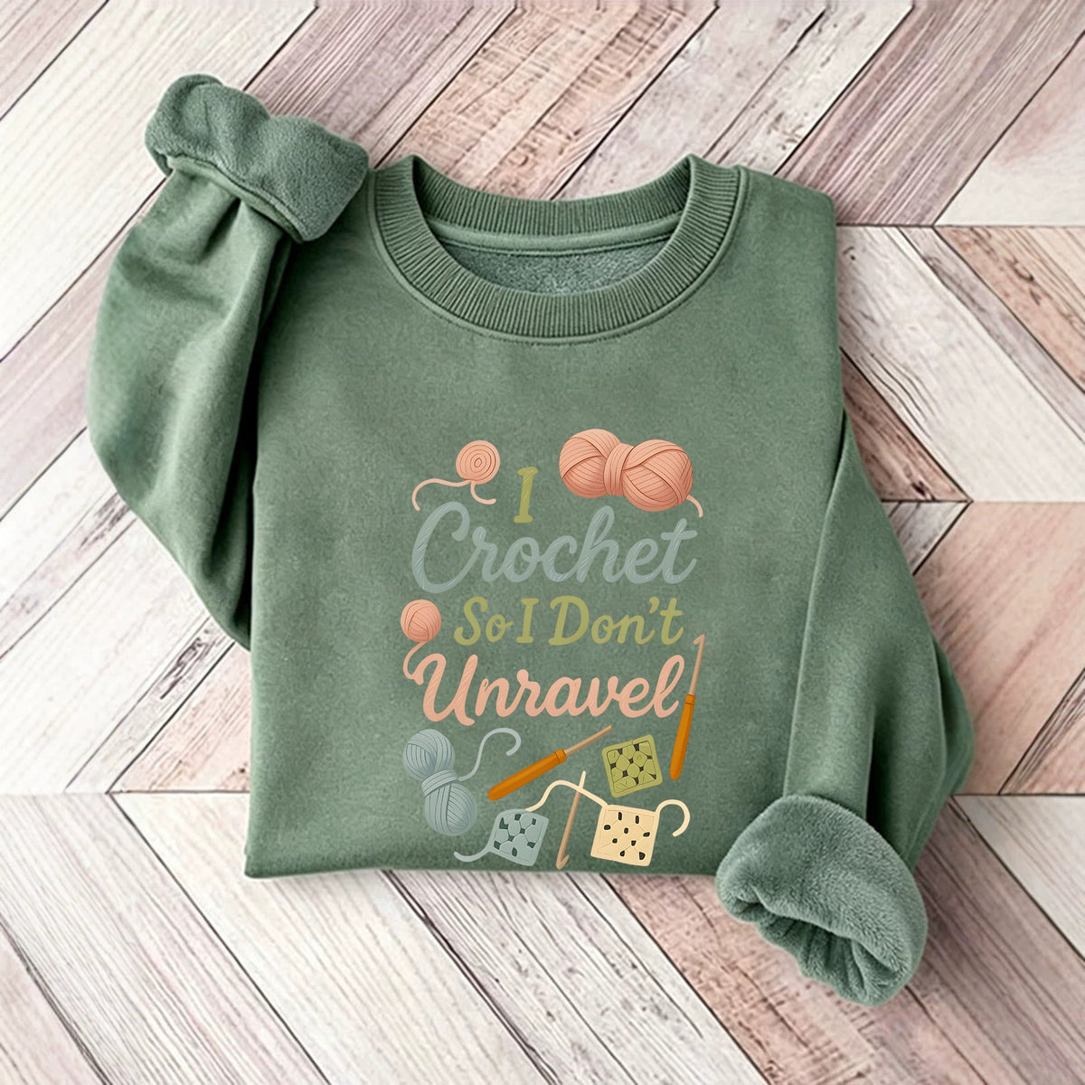 Loose velvet sweatshirt